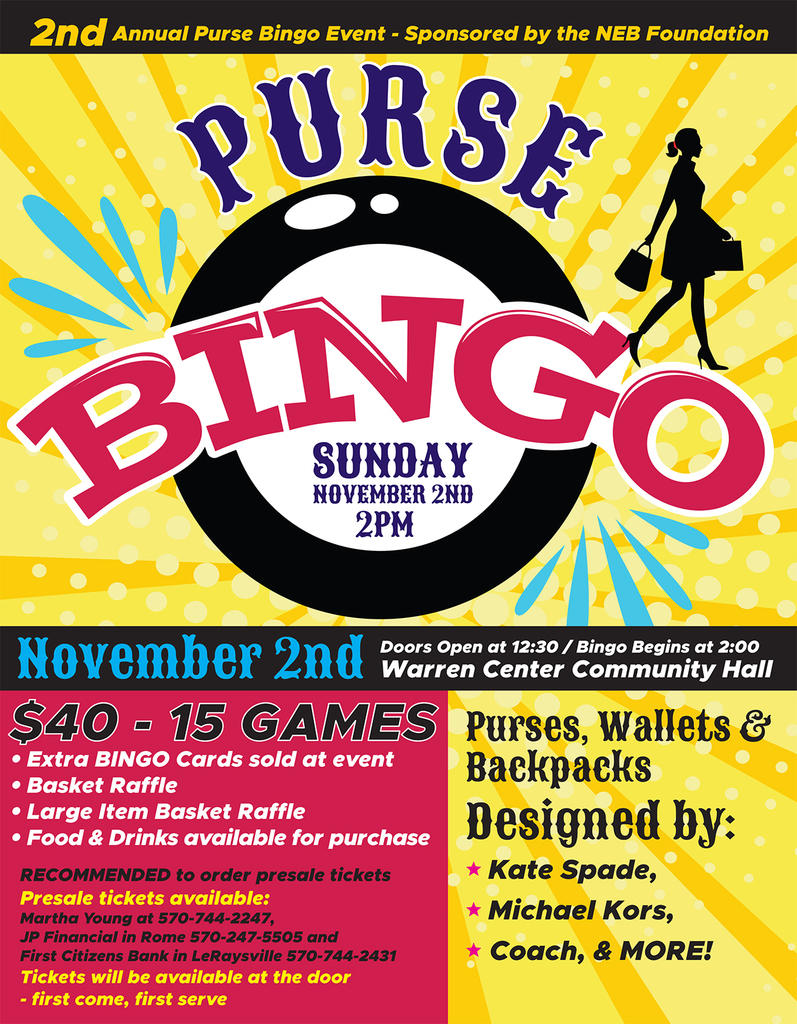 Purse Bingo