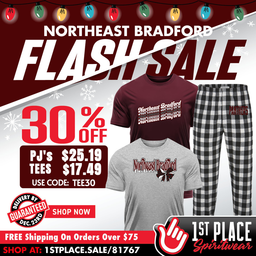 30% off spiritwear sale