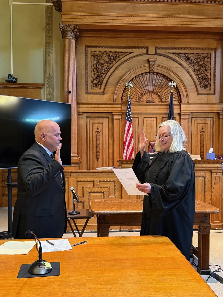Mr. Zula being sworn in