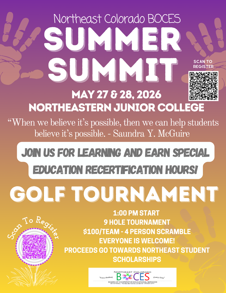 Summer Summit Professional Development Flyer with QR Registration