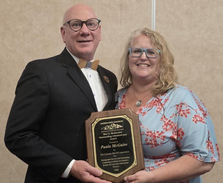 We are incredibly proud to celebrate Paula McGuire, who has been named the recipient of the 2026 Colorado BOCES Association Roy G. Brubacher Award—one of the highest honors recognizing outstanding, sustained leadership within Colorado's BOCES system. For the past 13 years, Paula has been a tireless advocate for gifted learners, ensuring that students—especially those in rural communities—have access to meaningful opportunities to learn, grow, and thrive. Her leadership has transformed gifted education across Northeast Colorado BOCES and has had a lasting impact throughout our state. Under Paula's guidance, Northeast Colorado BOCES has expanded gifted programming, strengthened partnerships with member districts, and more than doubled the percentage of identified gifted students. Her commitment to excellence also helped our organization achieve exceptional results during the Colorado Department of Education's Gifted Education monitoring review. Beyond our region, Paula's influence has shaped gifted education across Colorado. Through her leadership with the Colorado Association for Gifted and Talented, she has championed legislation, advocated at both the state and national levels, and helped secure full funding for Colorado's Universal Screening and Qualified Personnel Grant—ensuring every Administrative Unit has the resources to identify and support gifted learners. Those of us who have the privilege of working alongside Paula know that her greatest strength is not only her expertise, but the way she leads—with humility, collaboration, generosity, and an unwavering focus on what is best for students, educators, and schools. Paula, thank you for your vision, your advocacy, and your dedication to gifted education. Your impact reaches far beyond Northeast Colorado BOCES, and this recognition is a testament to the difference you have made in the lives of countless students and educators. Please join us in congratulating Paula McGuire on receiving the 2026 Colorado BOCES Association Roy G. Brubacher Award! 🎉👏💙
