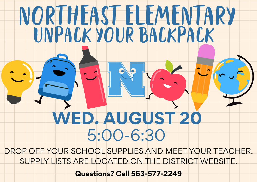 UNPACK YOUR BACKPACK