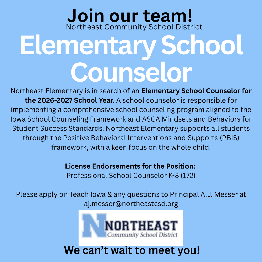 Elementary School Counselor Posting