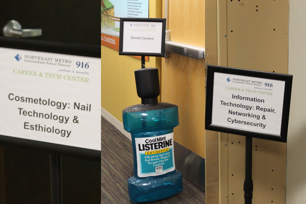 916 Career and Tech Signs