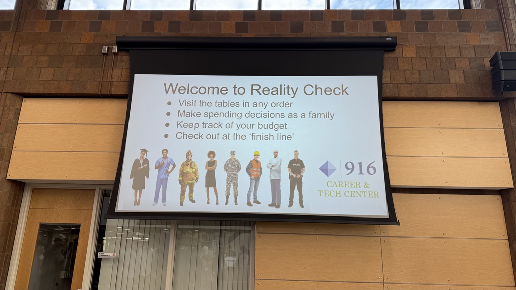 Presentation slide about the reality check event and the instructions on what students are supposed to do. 