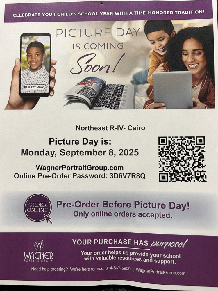 Picture Day is Monday!
