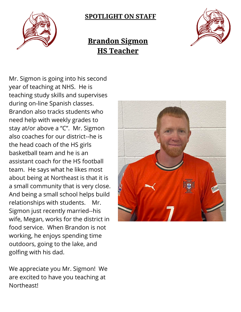 Mr Sigmon highlight