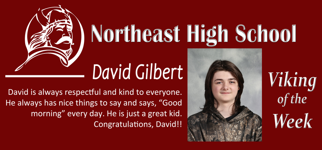 NHS Junior David Gilbert