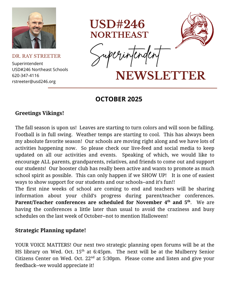 sup newsletter 1st page