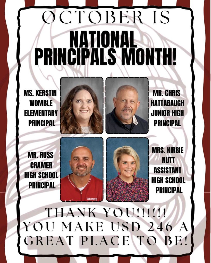 october is national principals month