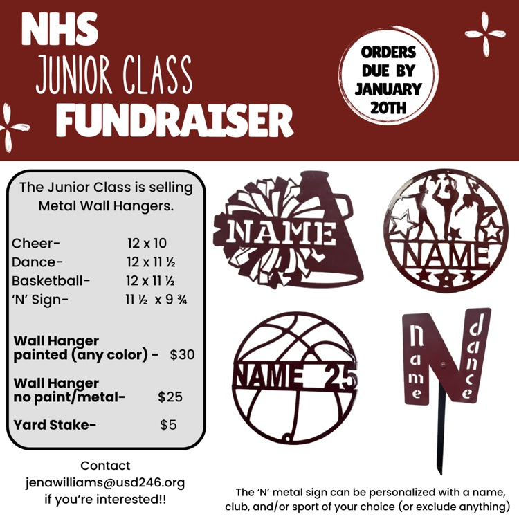 Junior Class Fundraiser 