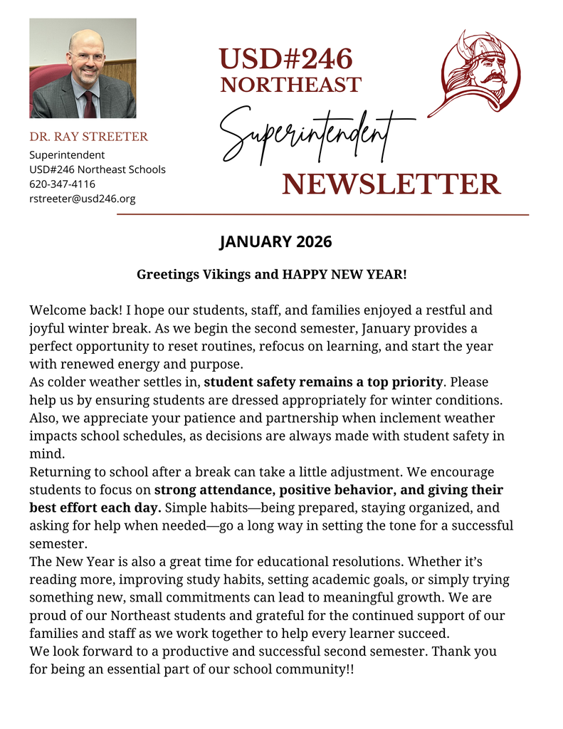 Sup newsletter 1st page