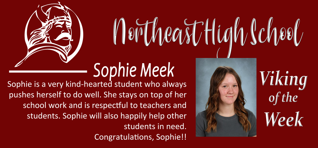Freshman Sophie Meek