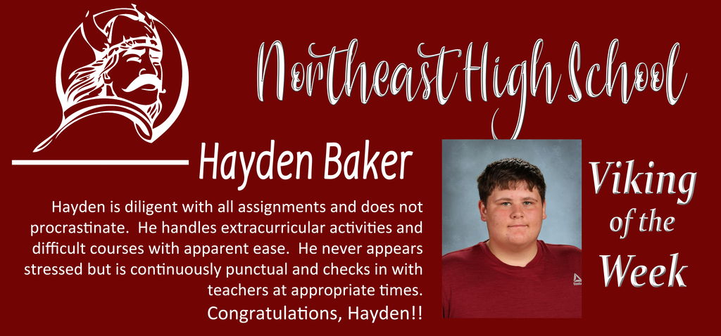 Junior Hayden Baker