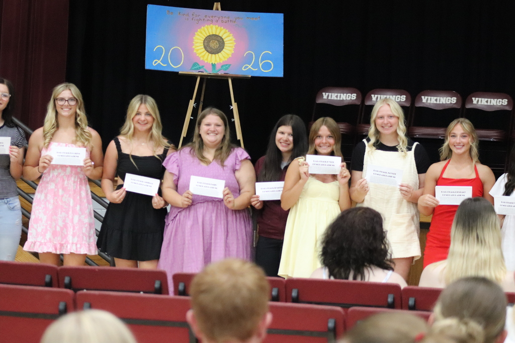 Arma Homecoming Association Scholarship winners