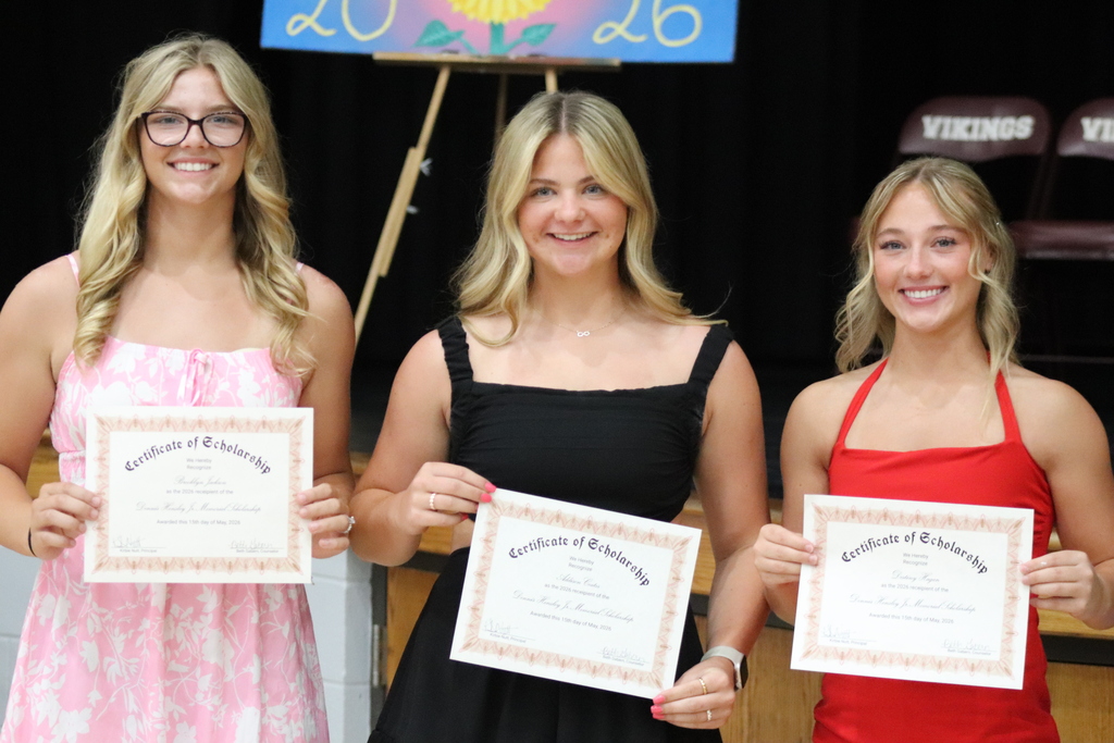 Kansas Curriculum Completers Brooklyn Jackson, Addison Coates, and Destiny Hagan