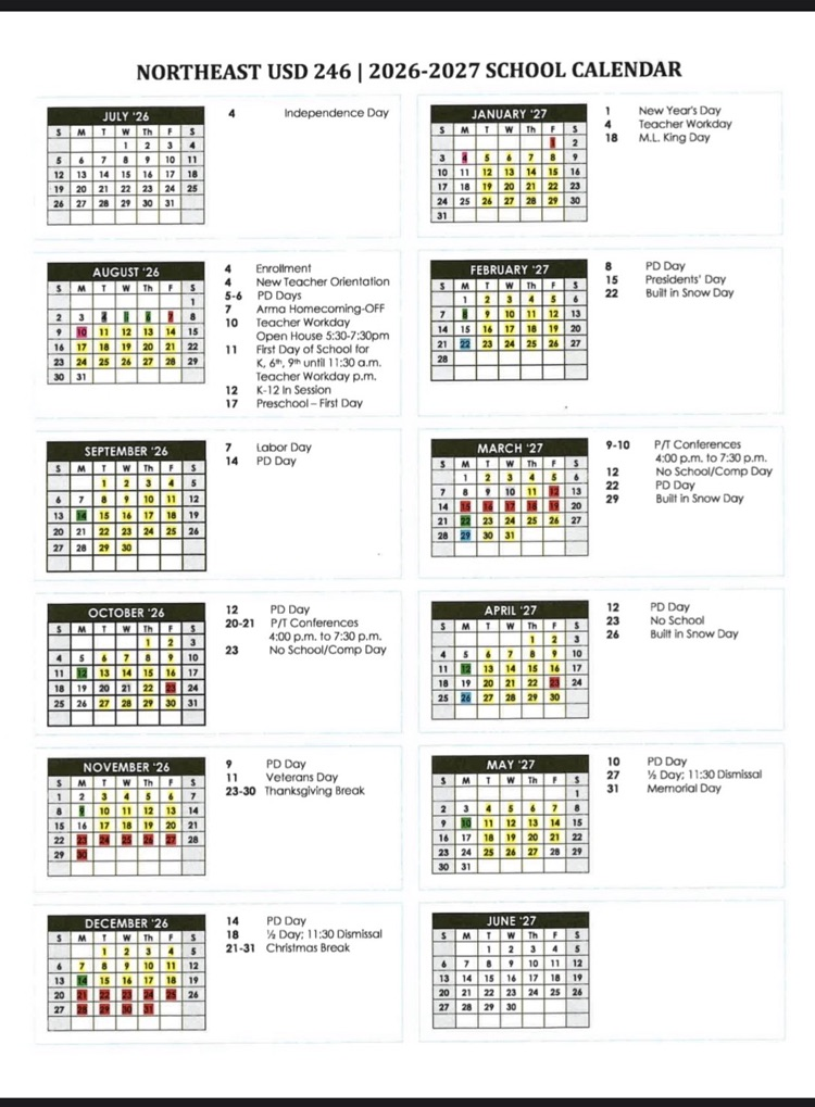 calendar