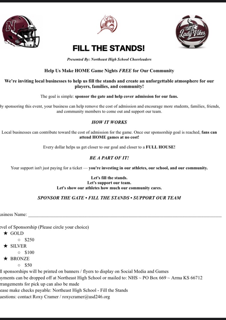 fill the stands