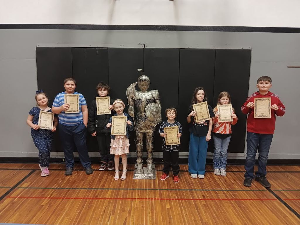 Congratulations to the February Students of the Month!