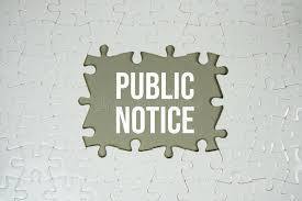 Public Notice 