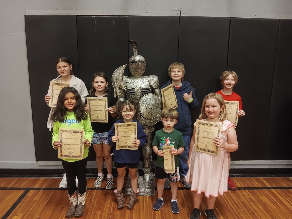 March Students of the Month!