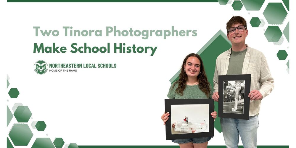 Two Tinora Photographers Make School History