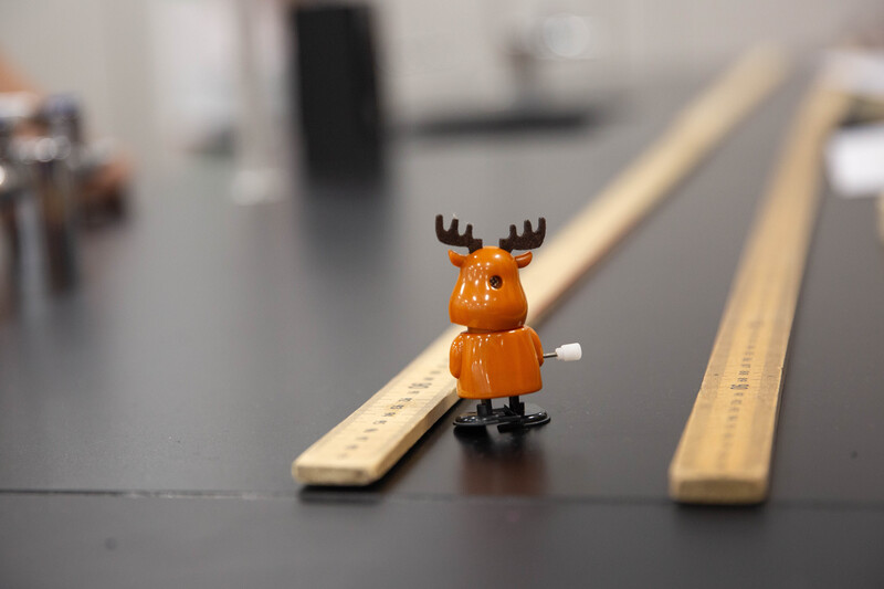 Wind up Toy in Motion