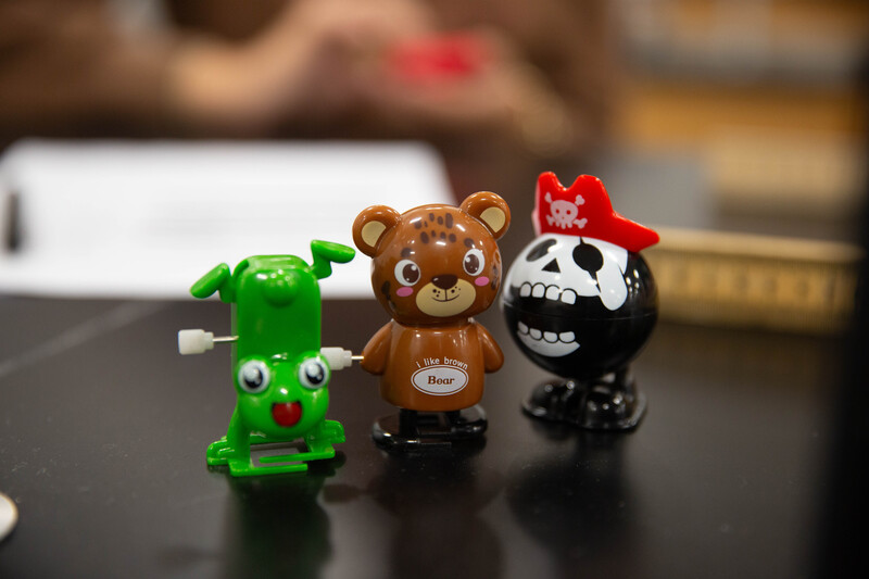 Three Wind Up Toys