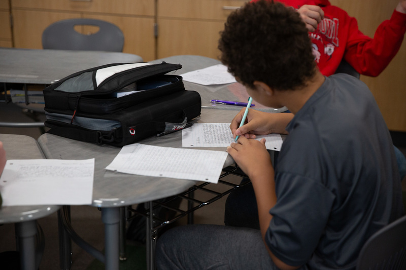 Child Writing a letter