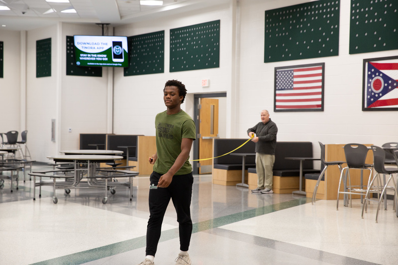 measuring a catapult