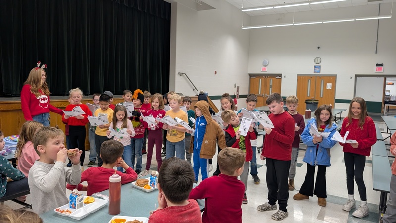 2nd Graders Caroling