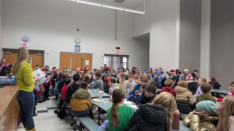 2nd Graders Caroling