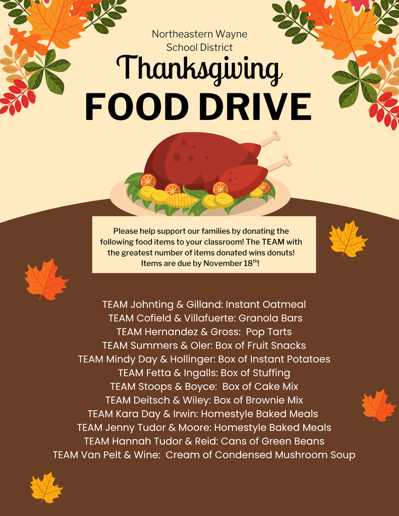 Thanksgiving Food Drive