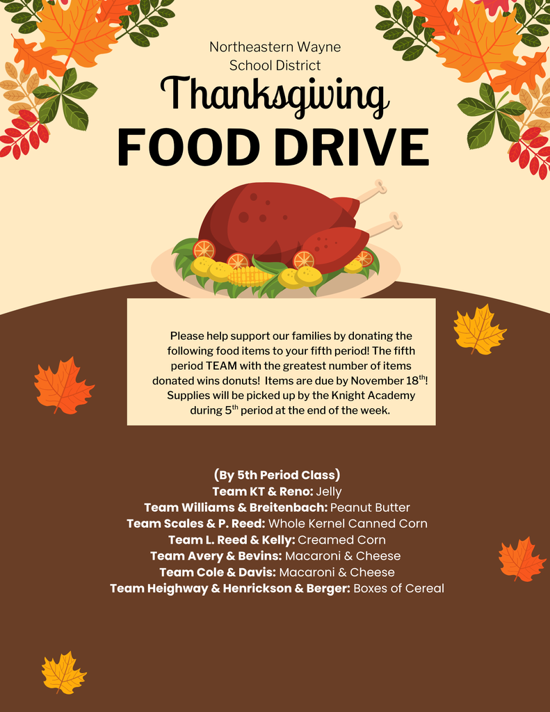 Thanksgiving Food Drive