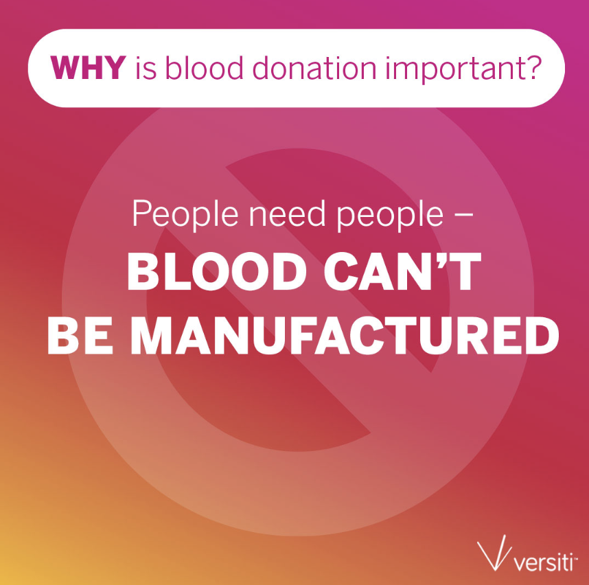 Blood is important Graphic