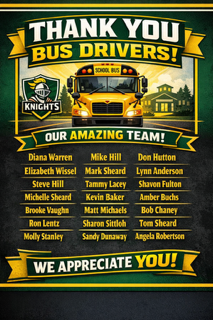 Thank You Bus Drivers!