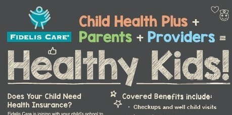 Fidelis Child Health Plus flyer