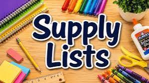 Supply Lists