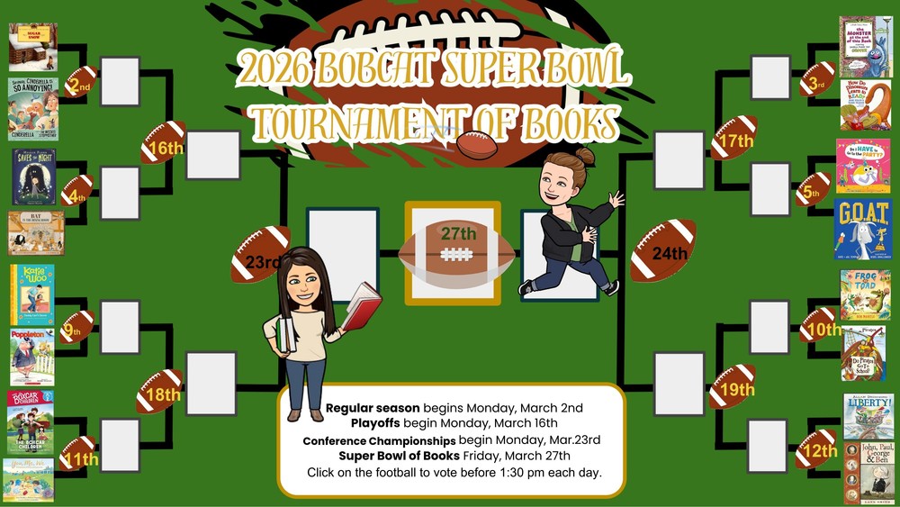 2026 NAC Book Tournament March Madness bracket