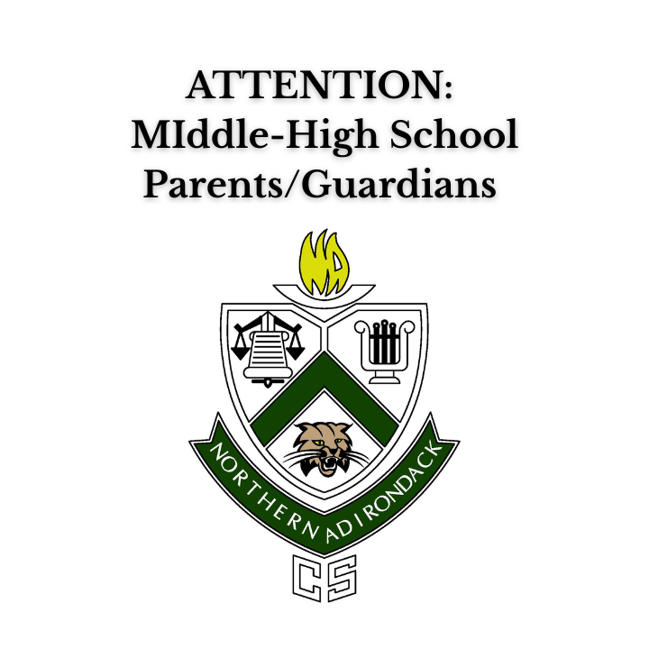 Attention Middle-High School Parents/Guardians