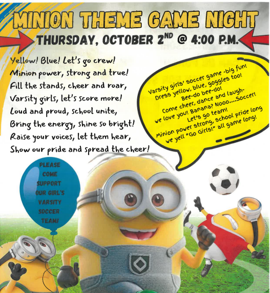 Oct 4 Girls Soccer Game