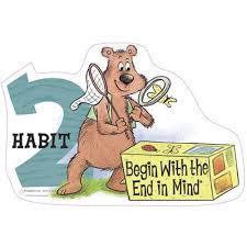 Habit #2-Begin with the End in Mind