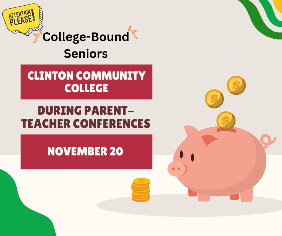 Attention College-bound seniors 