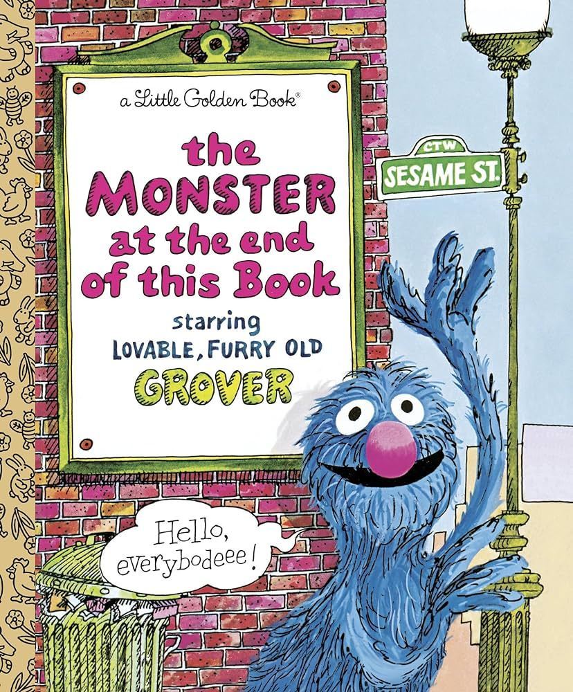 The Monster at the end of this Book book cover