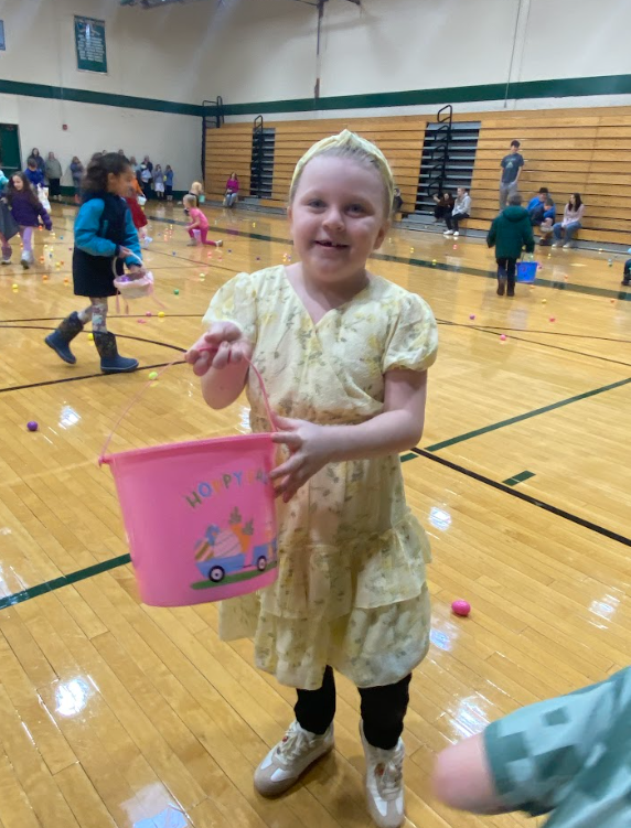 Another smiling Easter Egg participant