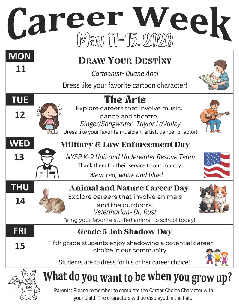 NAC Elementary Career Week 2026