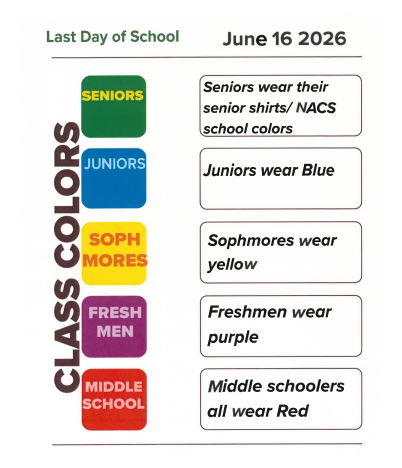 Last Day of School      June 16 2026