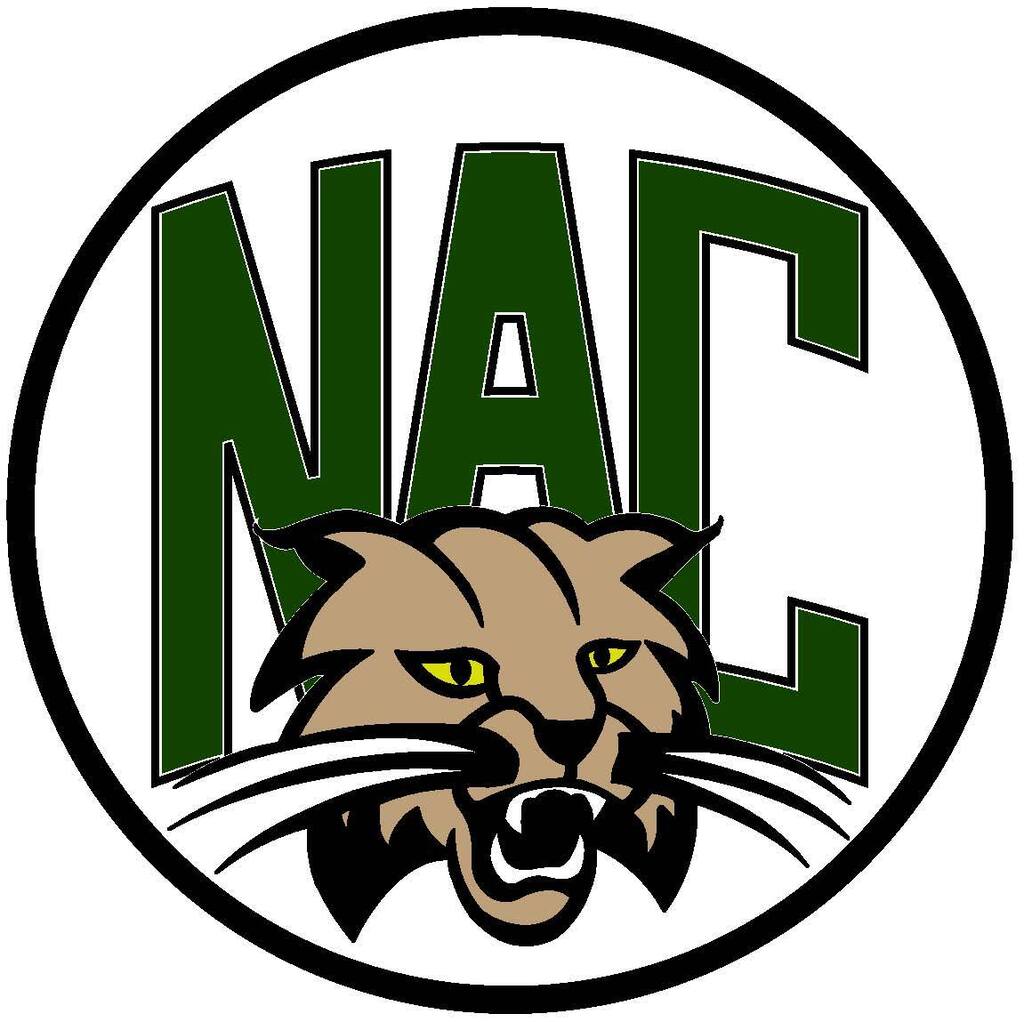 NAC Logo with bobcat in middle