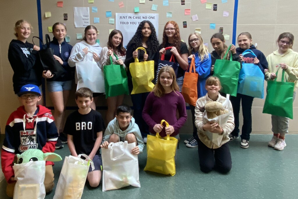 NAC Builders Club stuffed animal donation