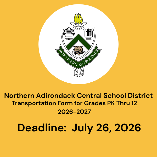 Transportation Form Due July 26, 2026